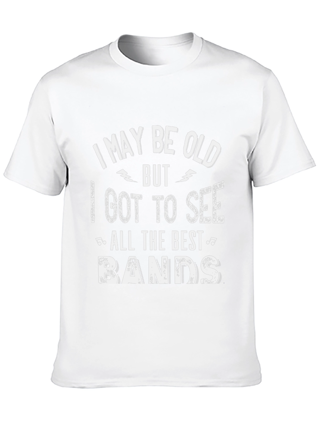I May Be Old T-Shirt - Music Lover Tee