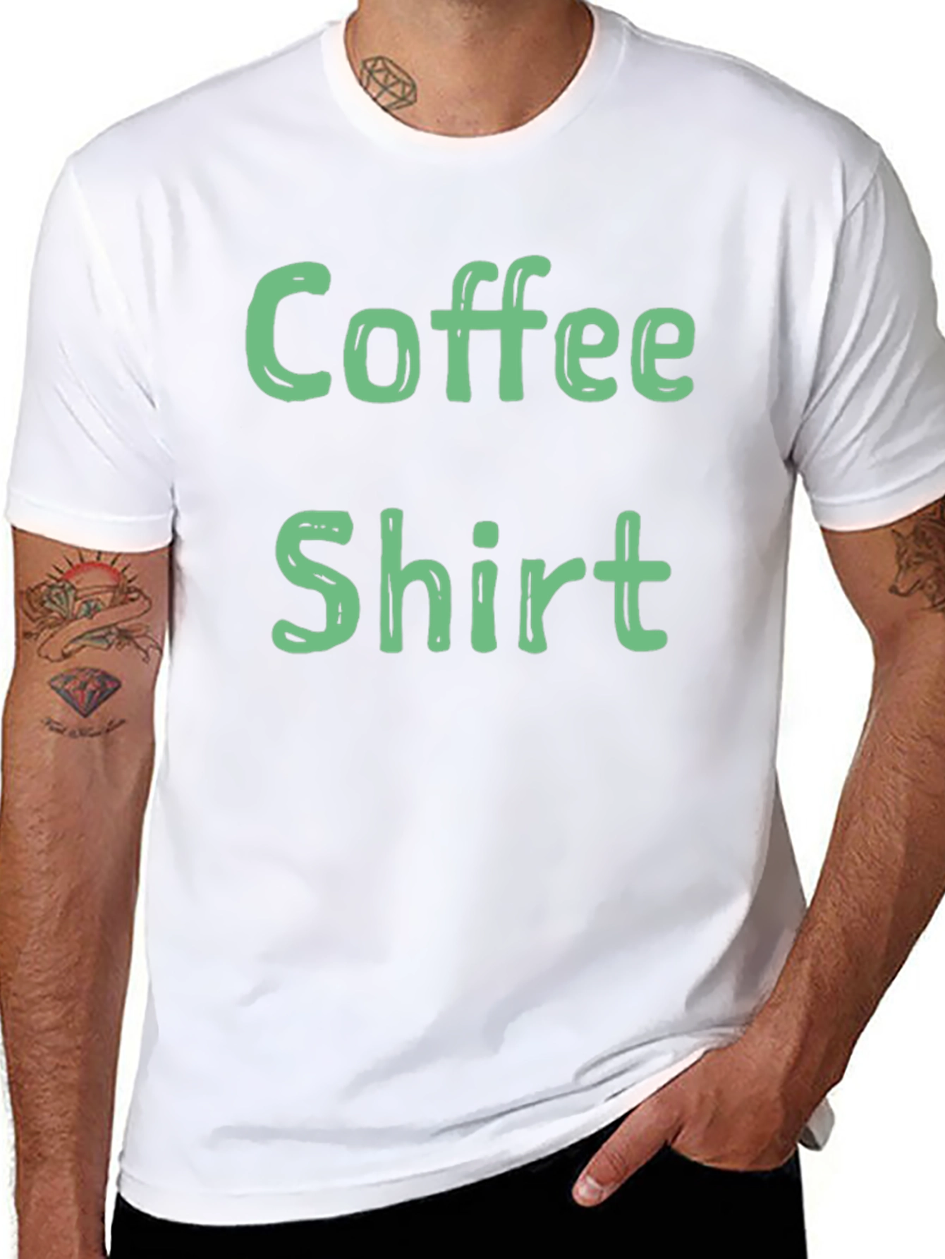 Coffee Shirt - Mens Black T-Shirt
