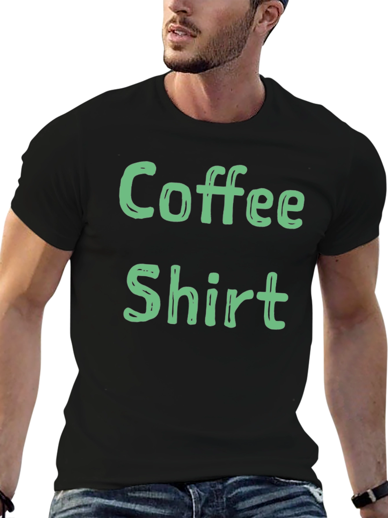 Coffee Shirt - Mens Black T-Shirt