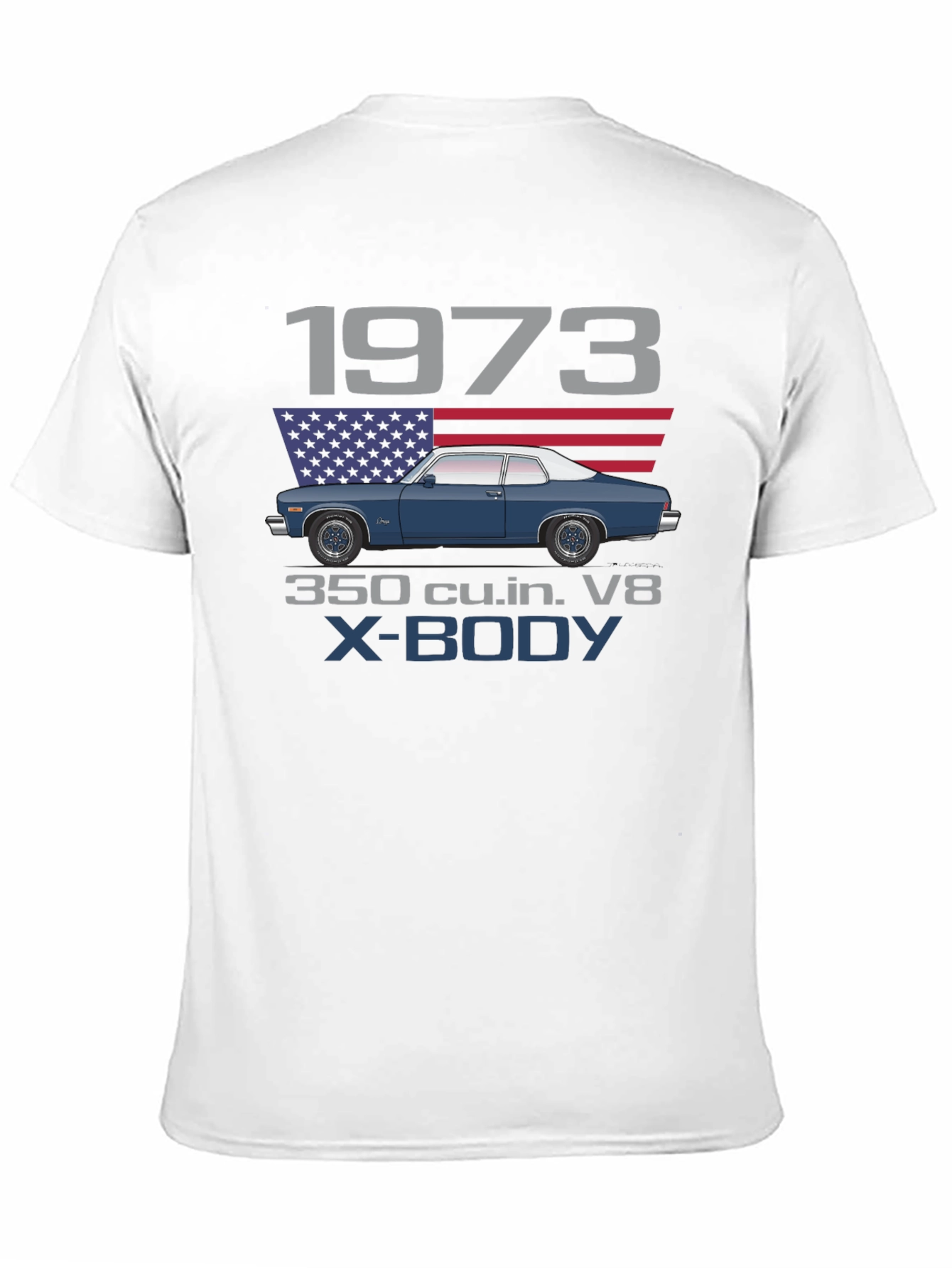 1973 Chevy Nova V8 T-Shirt