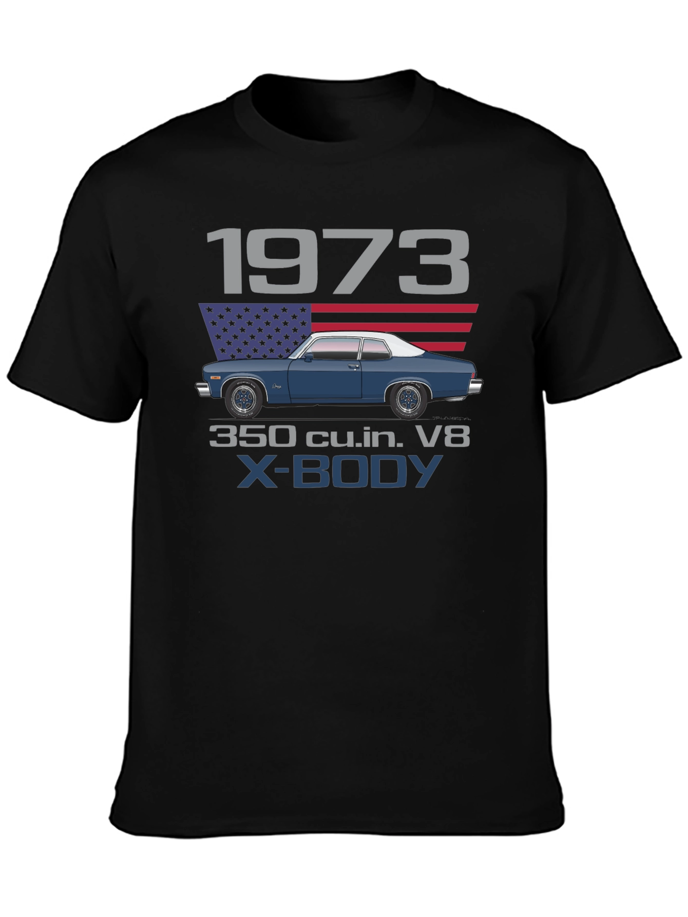 1973 Chevy Nova V8 T-Shirt