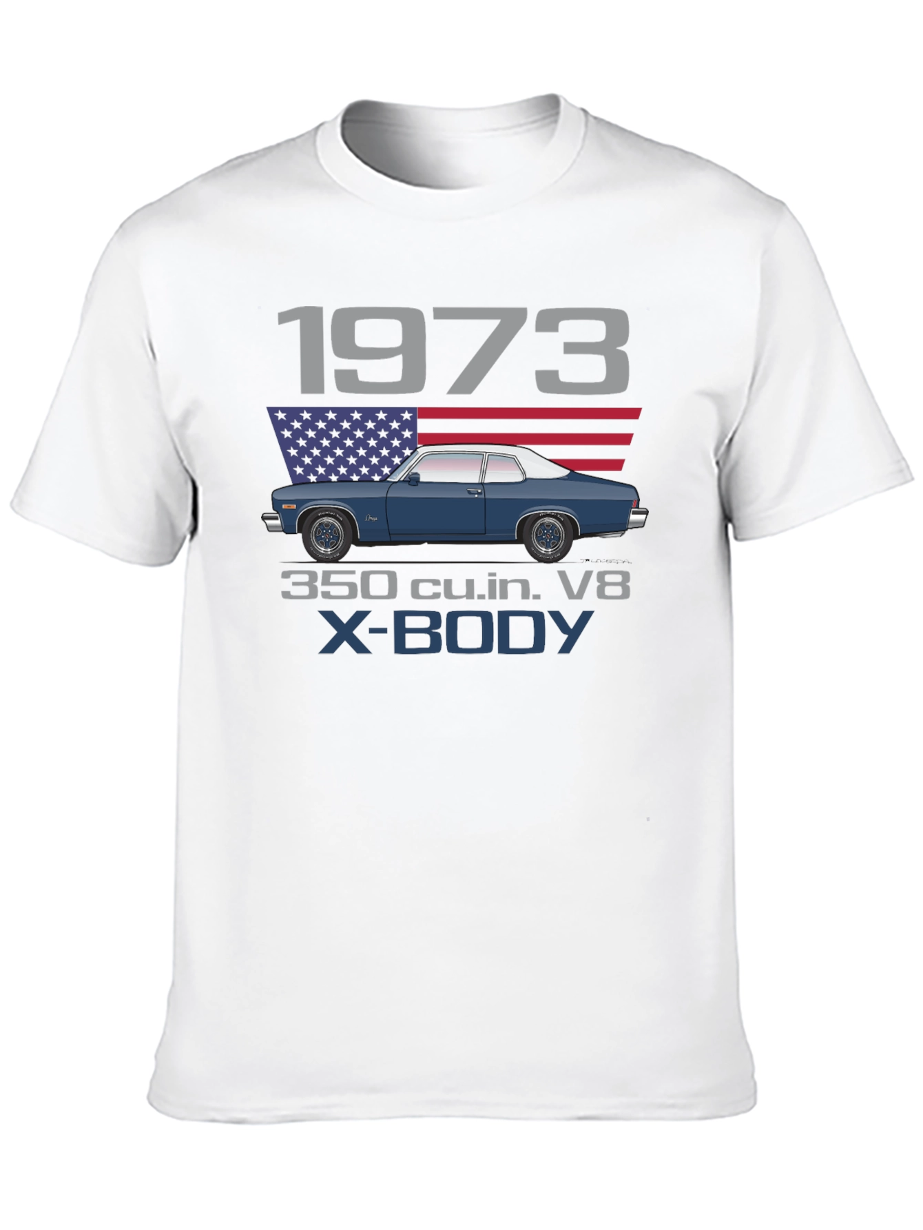 1973 Chevy Nova V8 T-Shirt