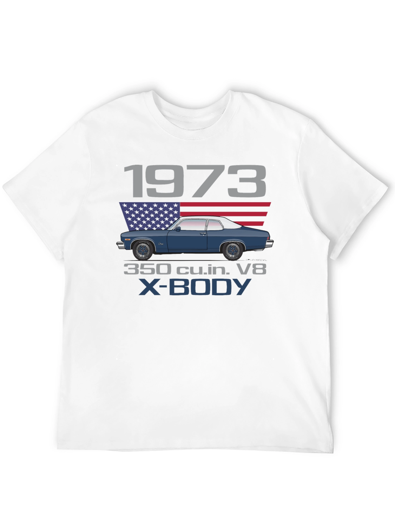 1973 Chevy Nova V8 T-Shirt