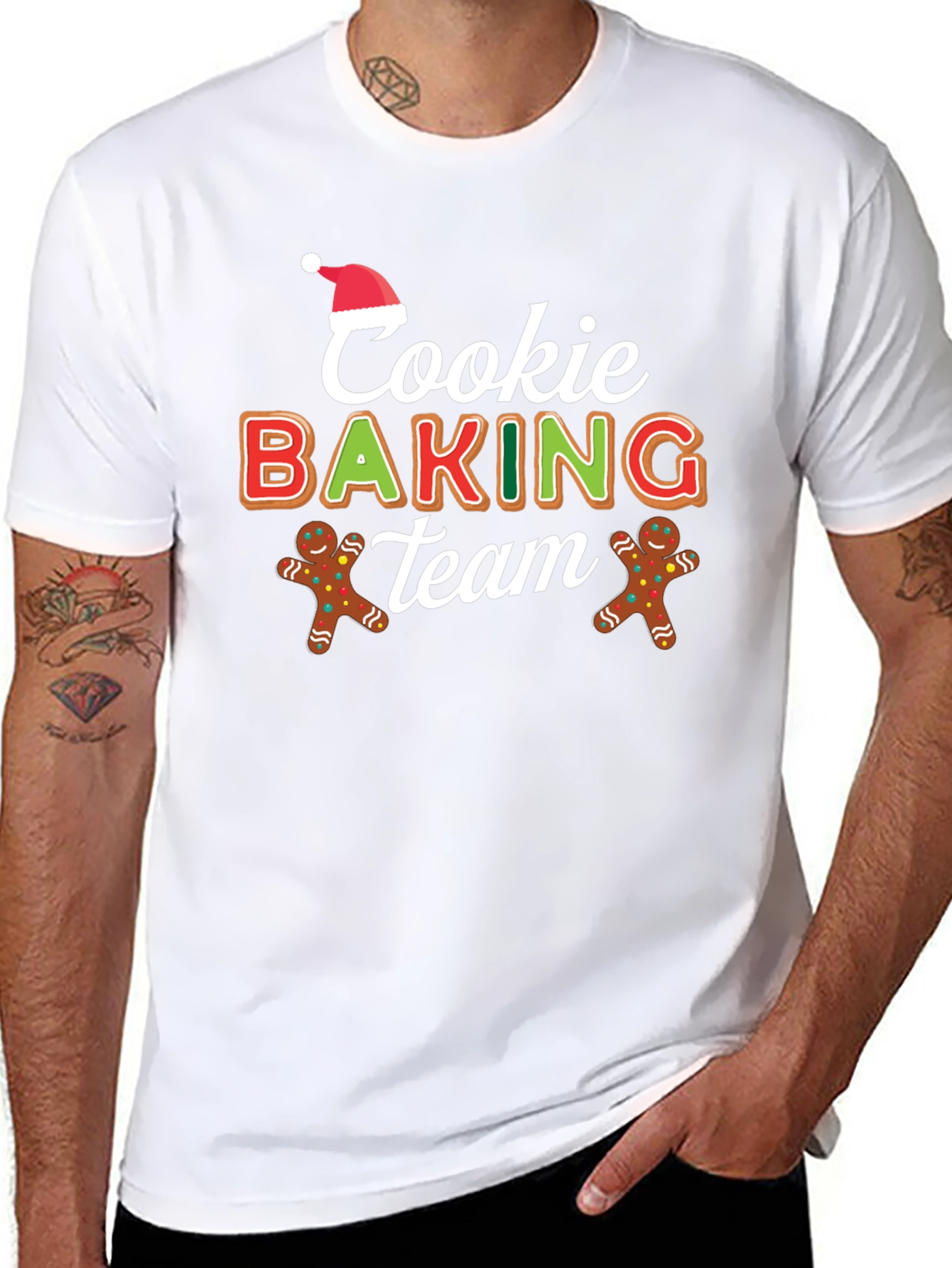 Cookie Baking Team Holiday T-Shirt