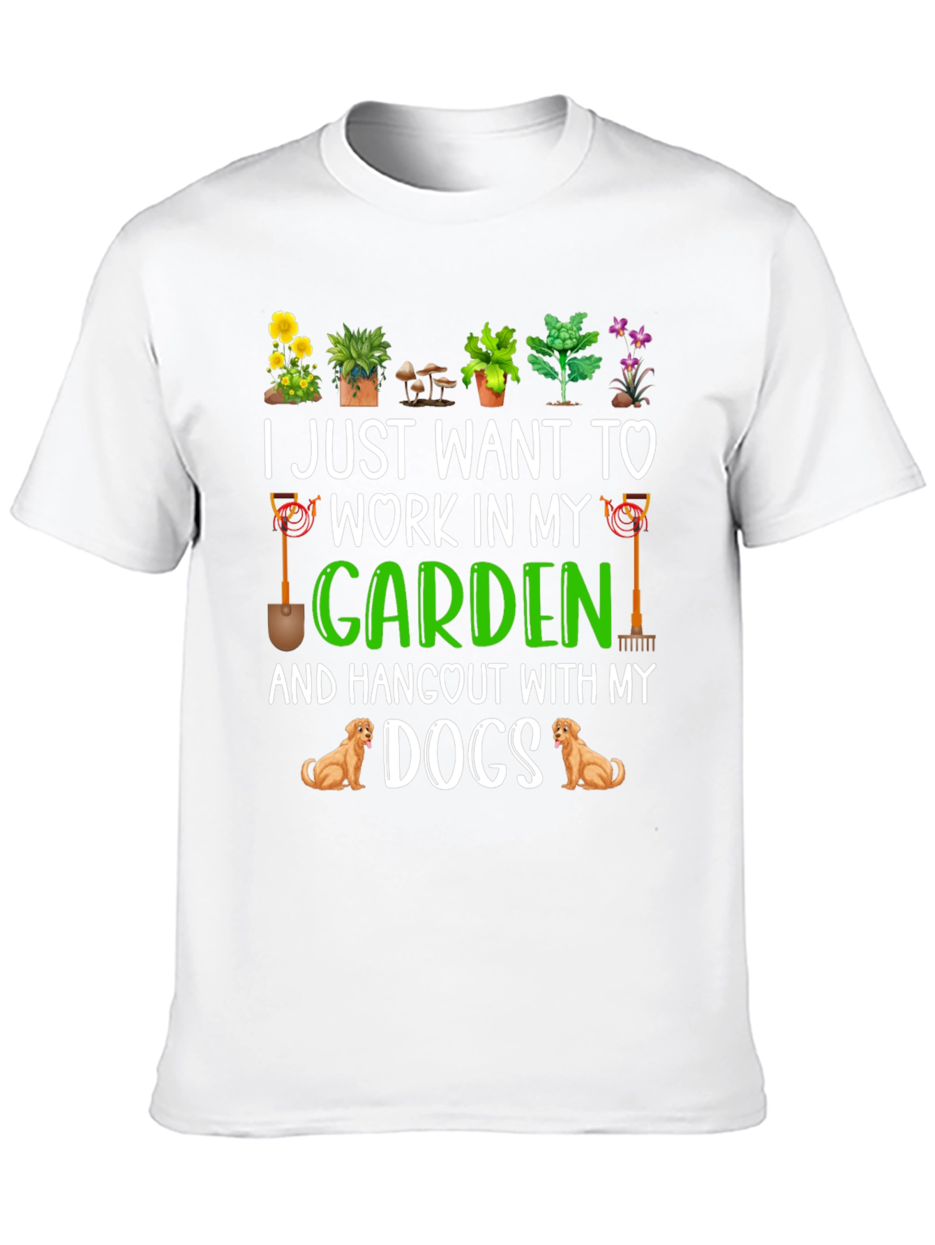 Garden & Dog Lover T-Shirt