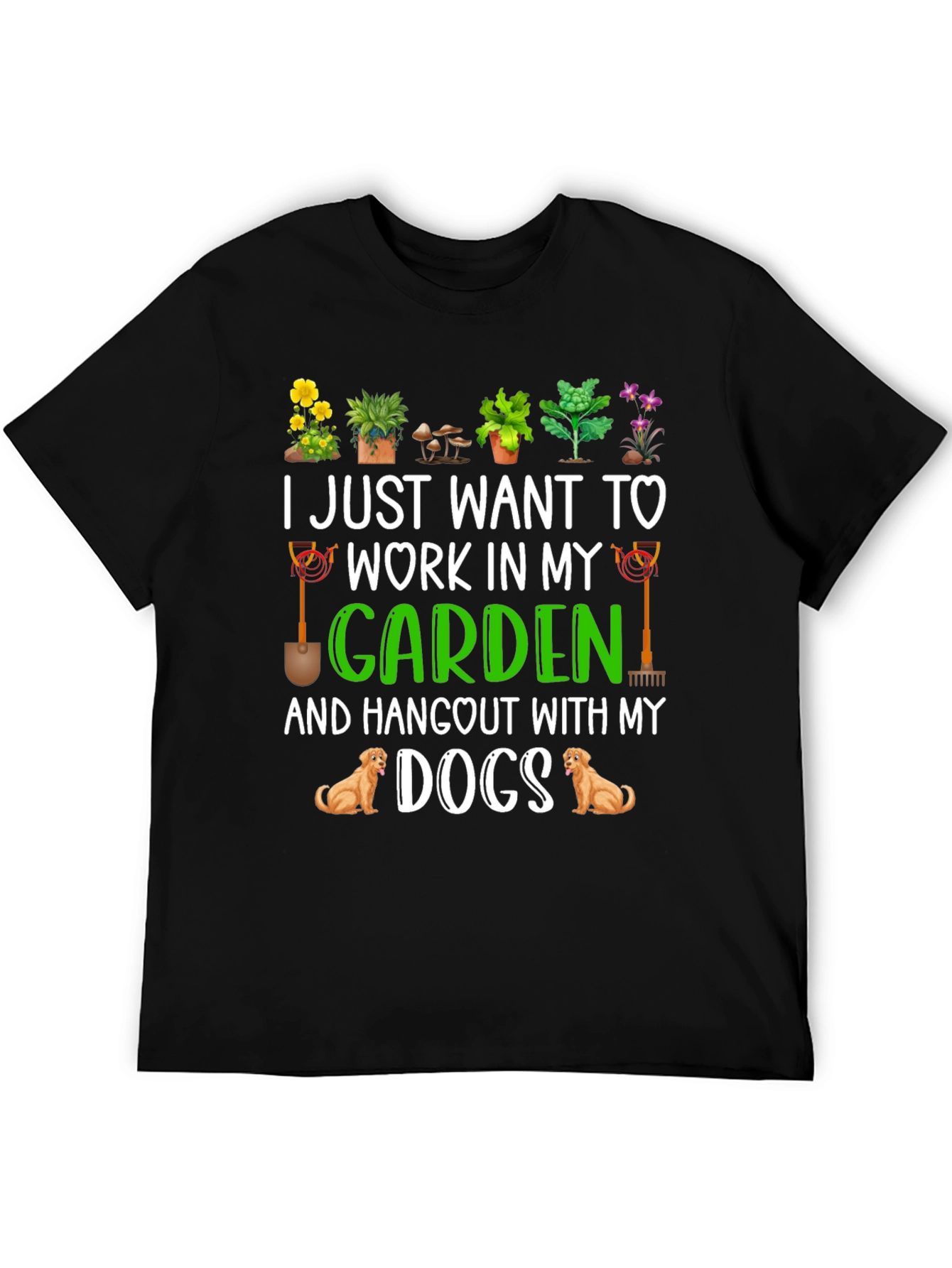 Garden & Dog Lover T-Shirt