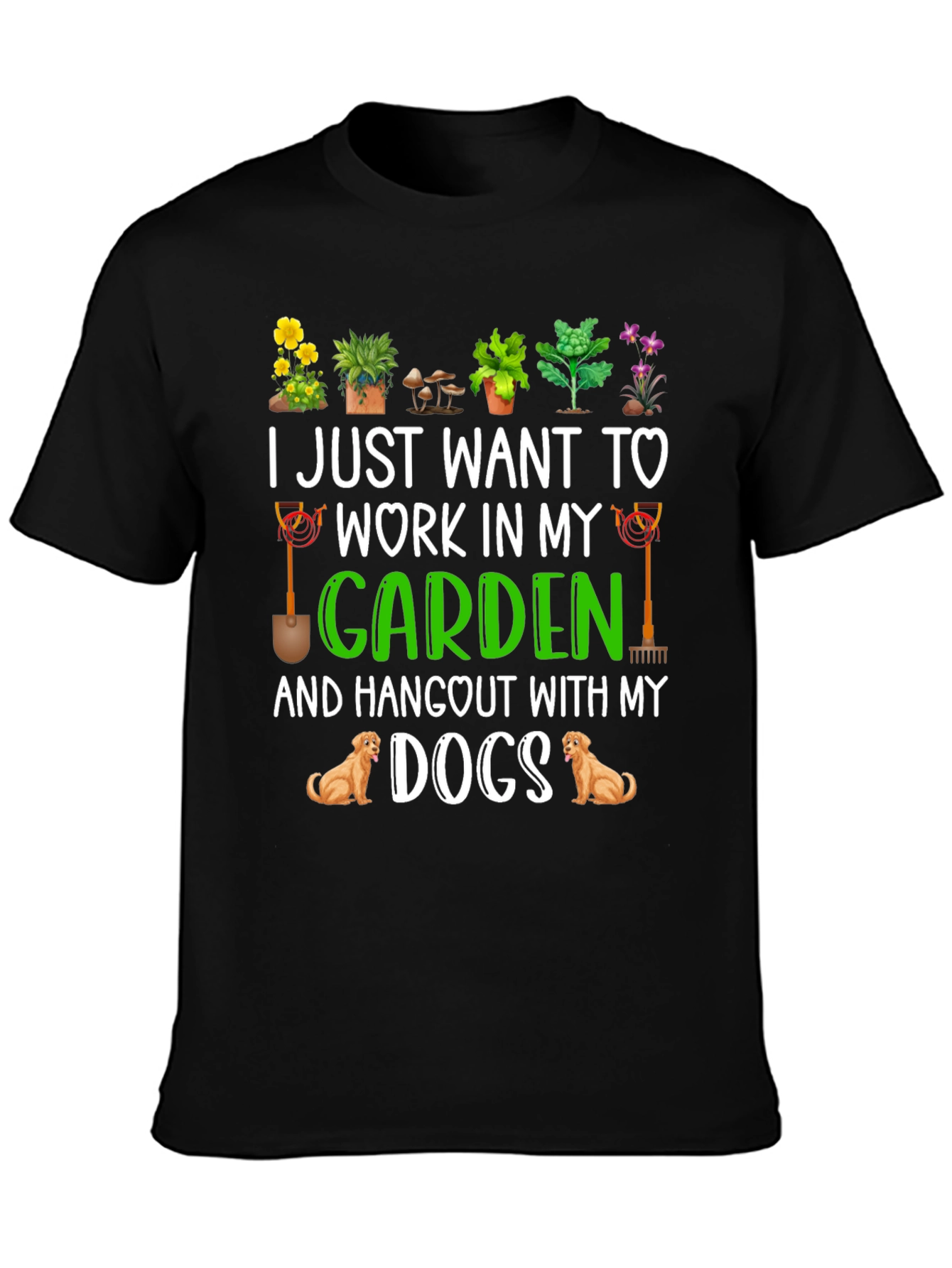 Garden & Dog Lover T-Shirt