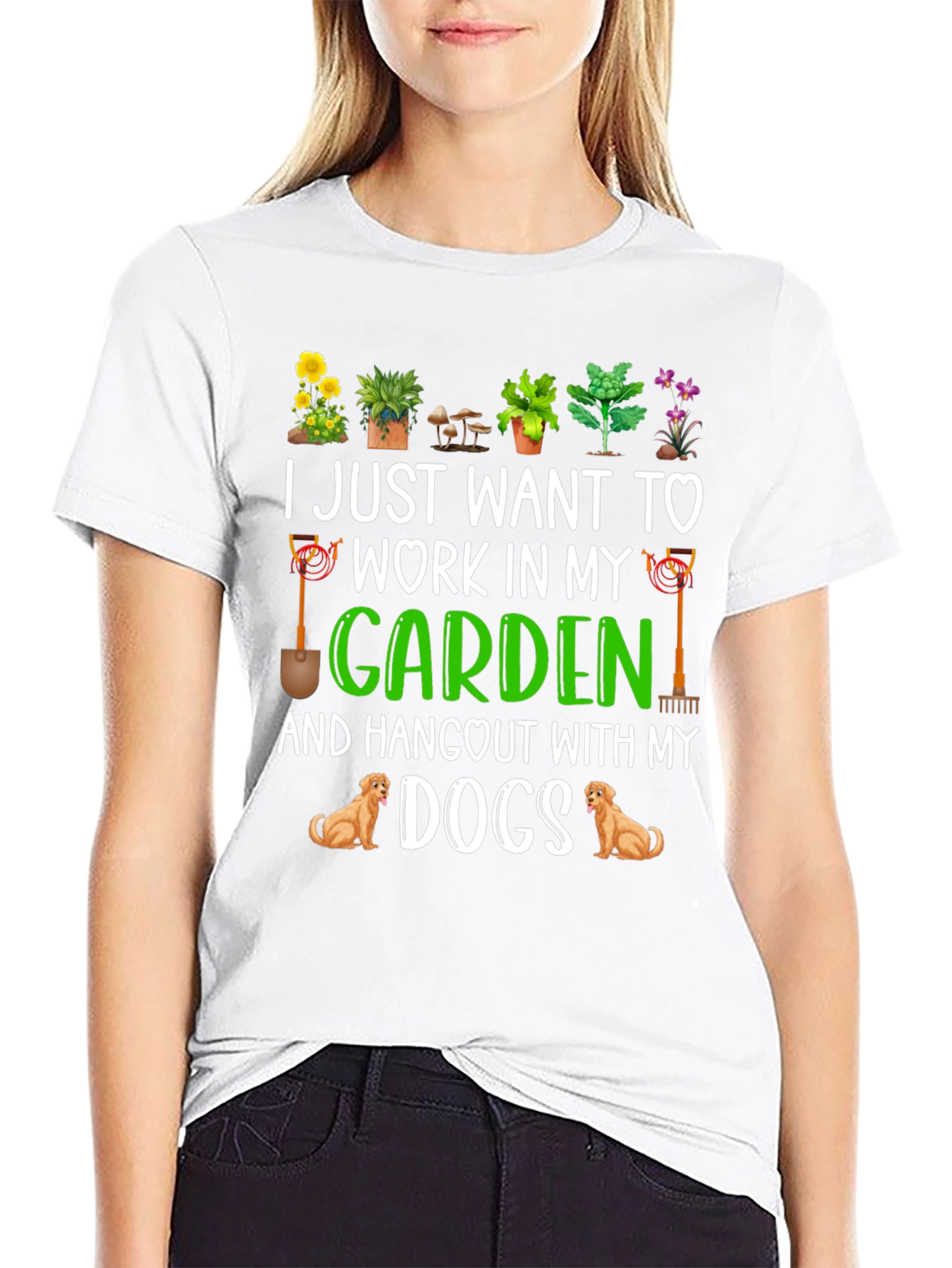 Garden & Dog Lover T-Shirt