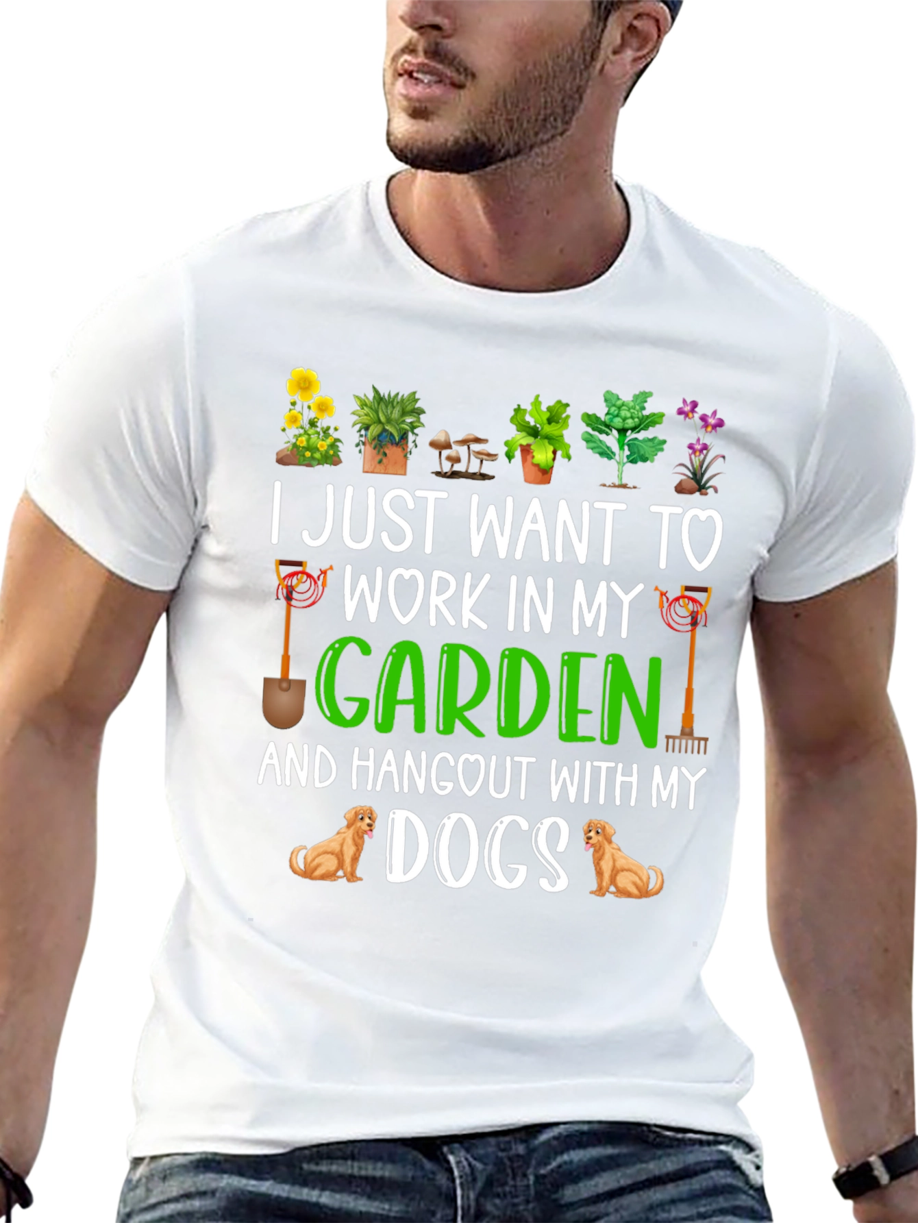 Garden & Dog Lover T-Shirt