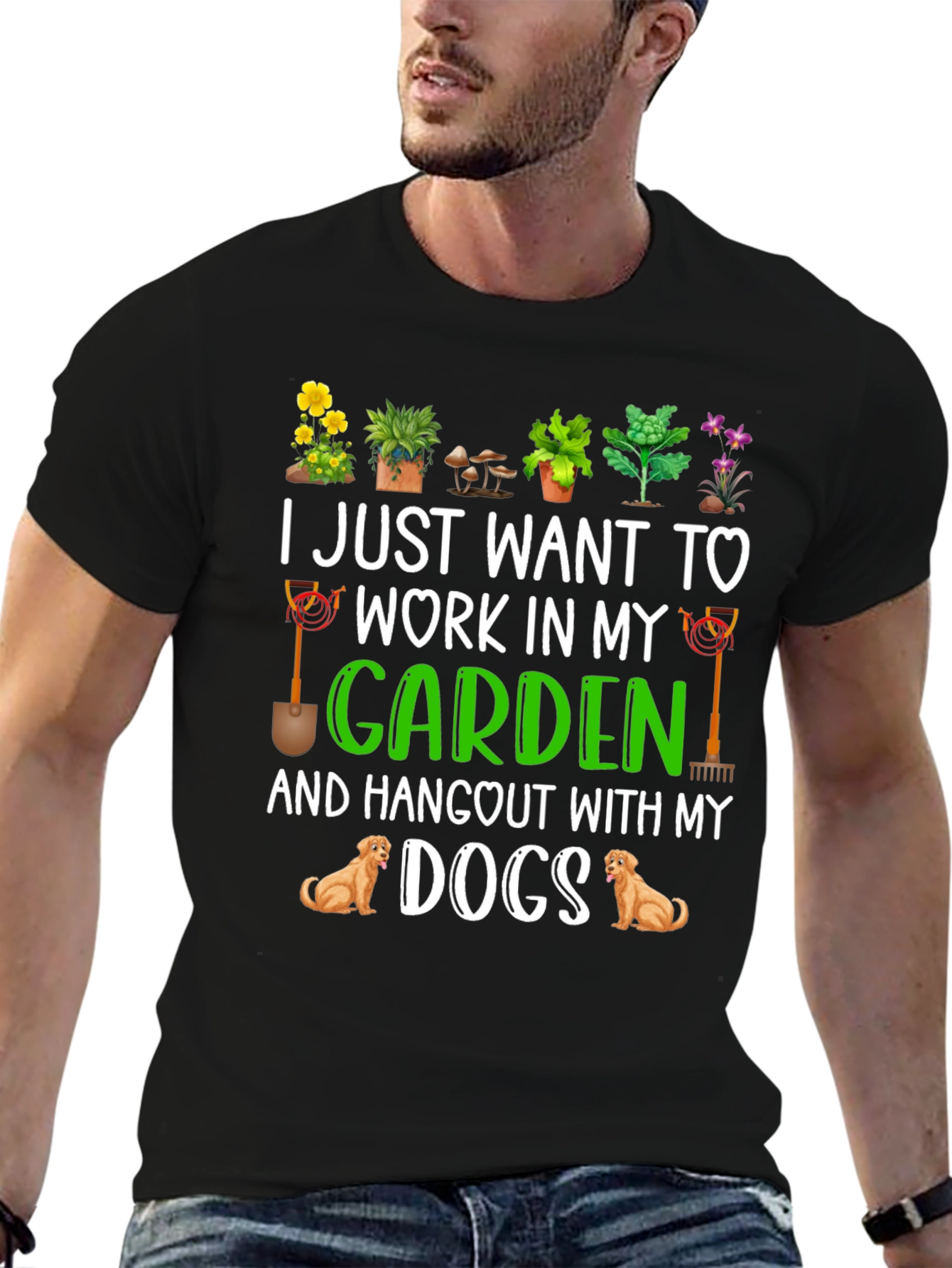 Garden & Dog Lover T-Shirt