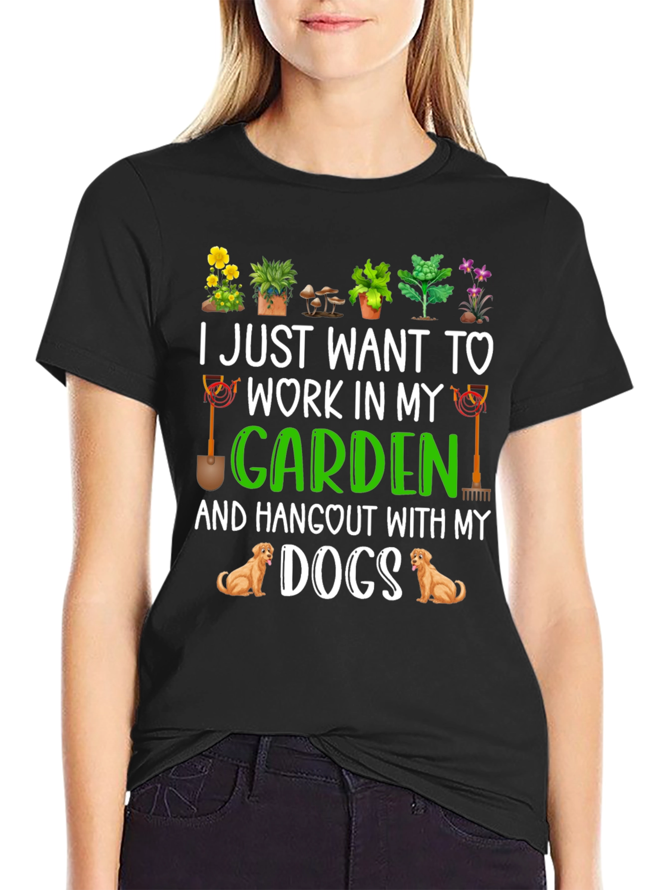 Garden & Dog Lover T-Shirt