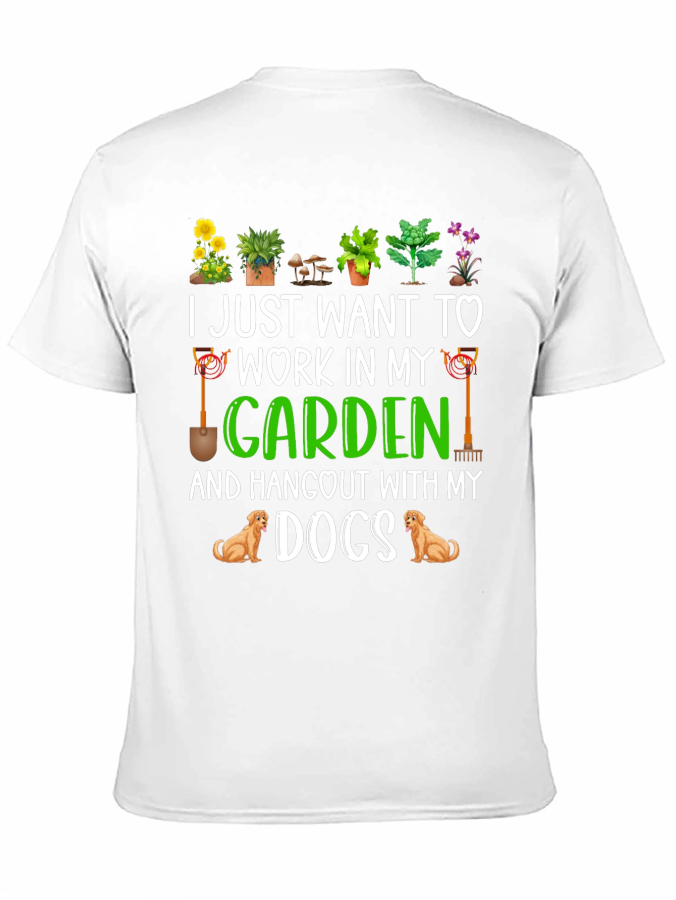 Garden & Dog Lover T-Shirt