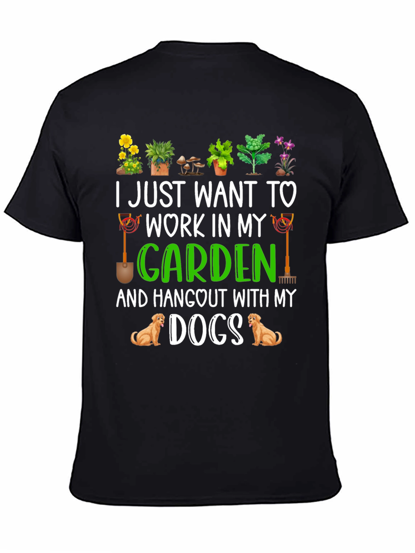 Garden & Dog Lover T-Shirt