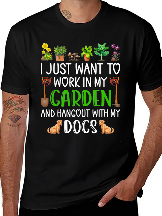 Garden & Dog Lover T-Shirt
