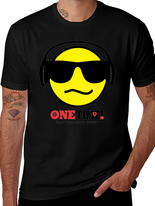 Cool Emoji Graphic T-Shirt - One Time!