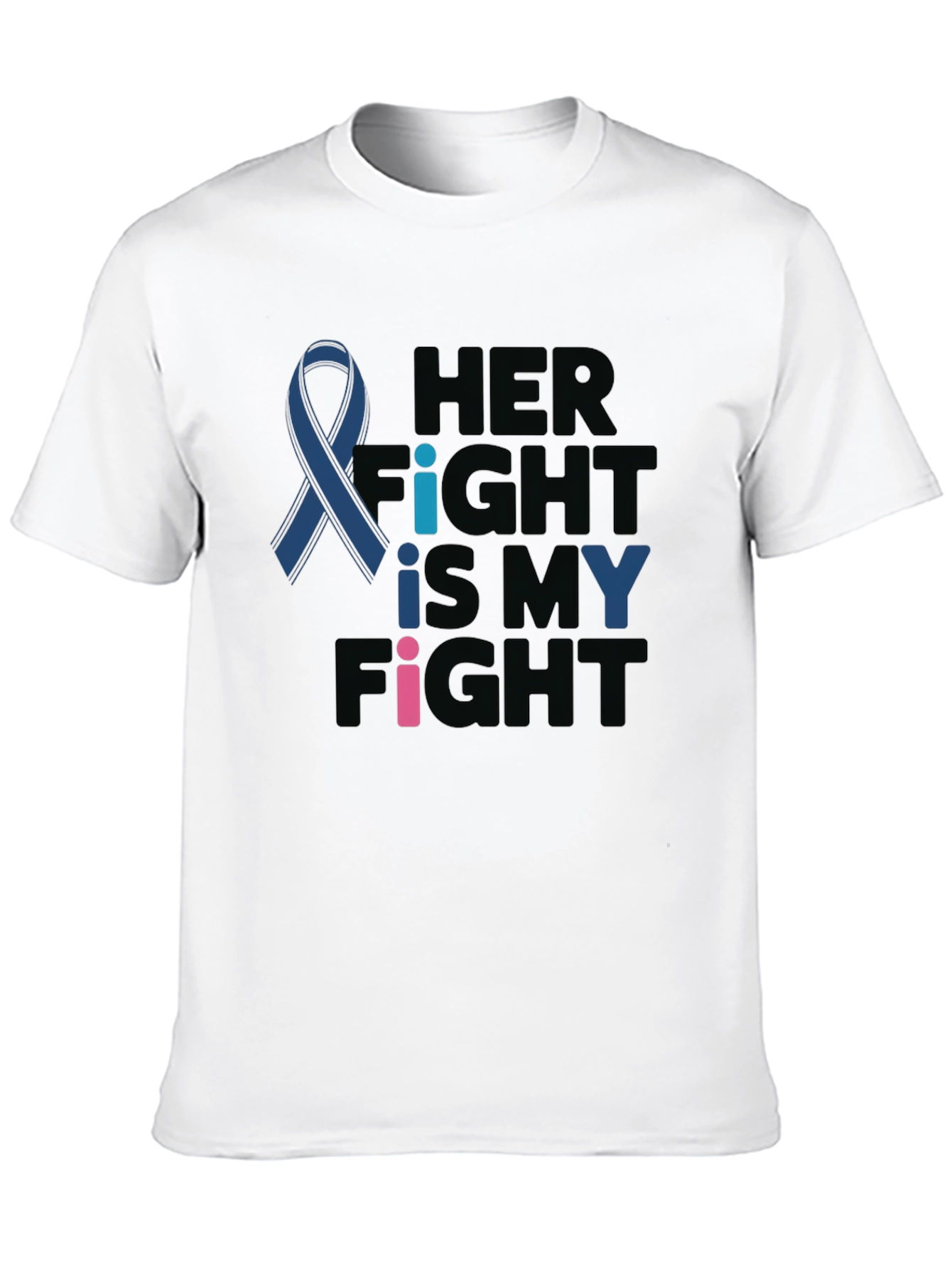Her Fight is My Fight Ribbon T-Shirt