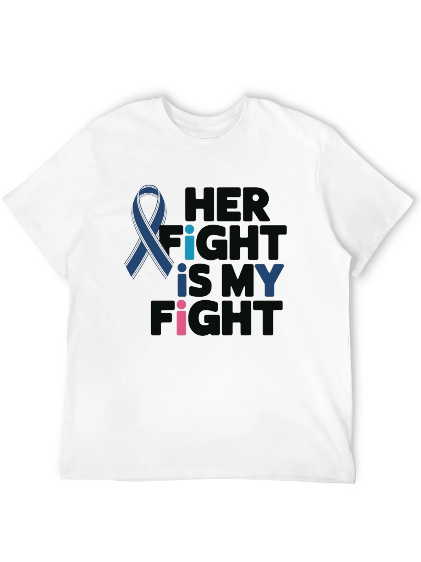 Her Fight is My Fight Ribbon T-Shirt