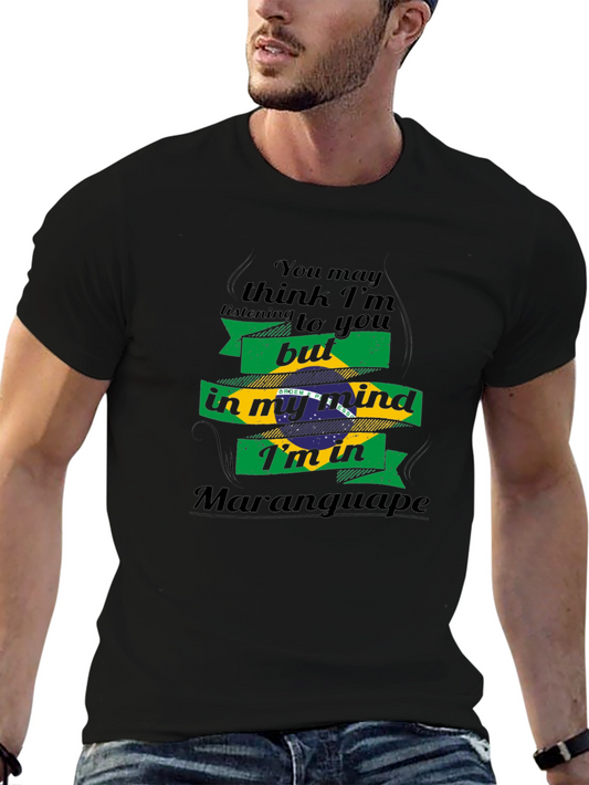 Maranguape Brazil Flag T-Shirt - Mind Vacation Tee
