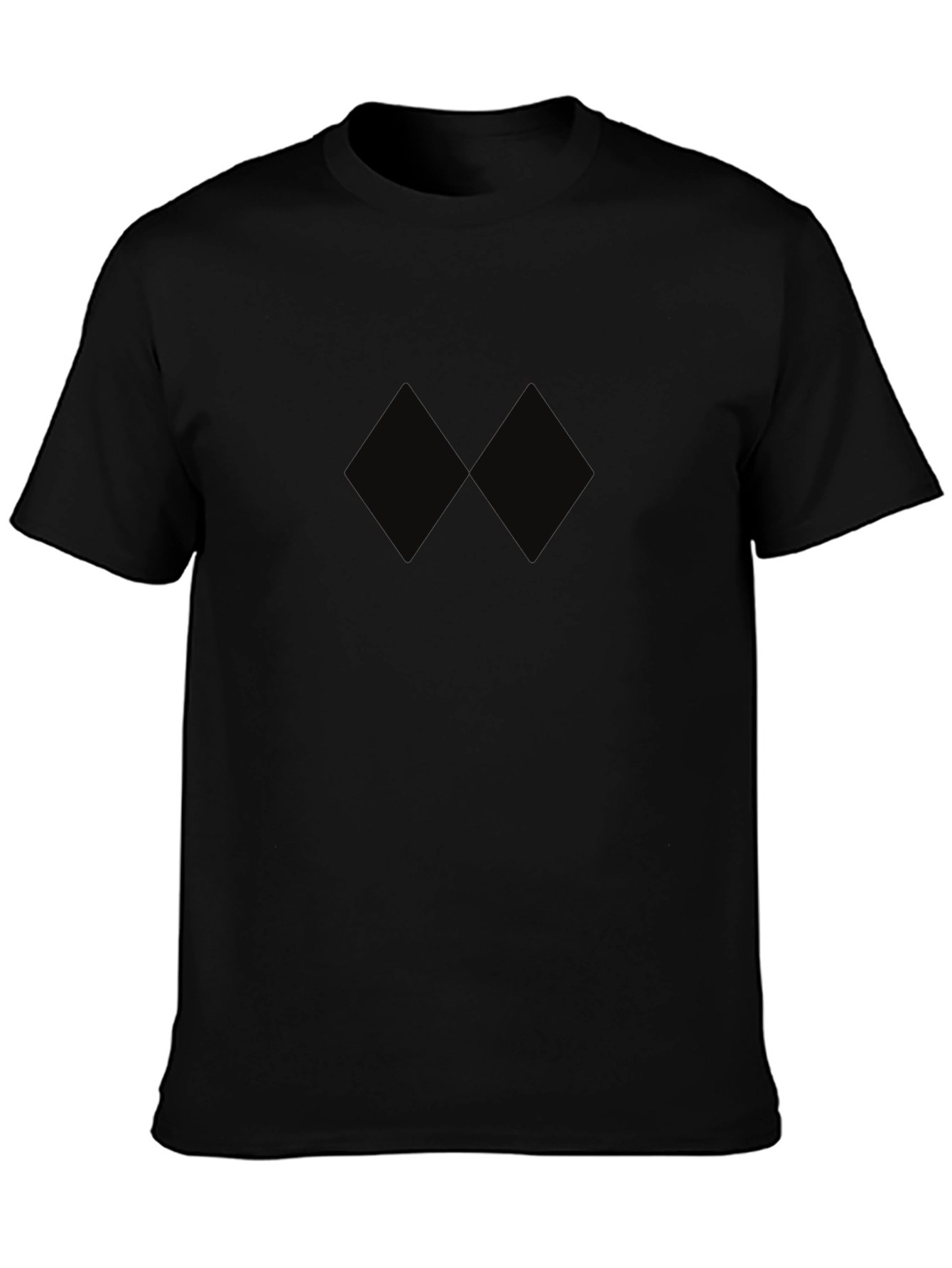 Black Double Diamond Ski Run T-Shirt