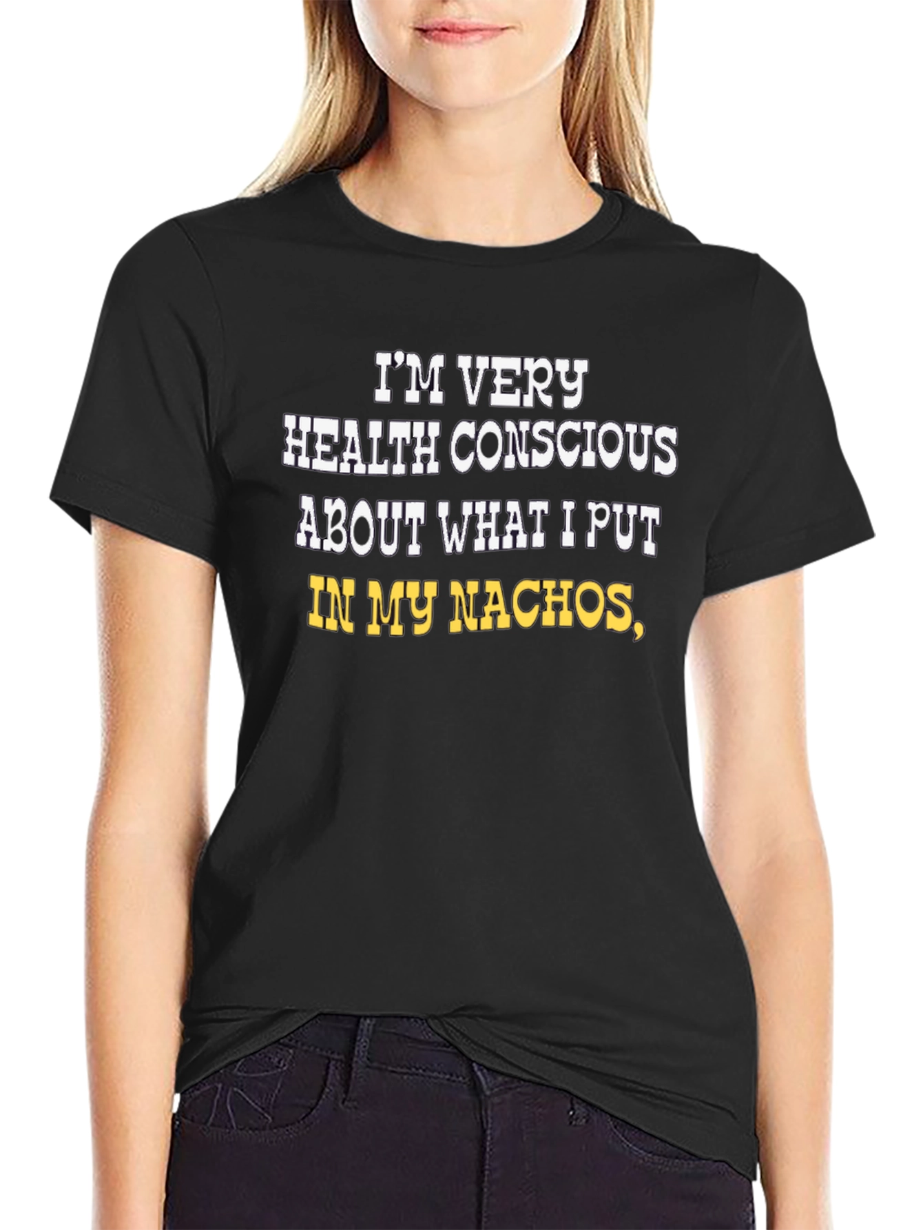Health Conscious Nachos Graphic Tee