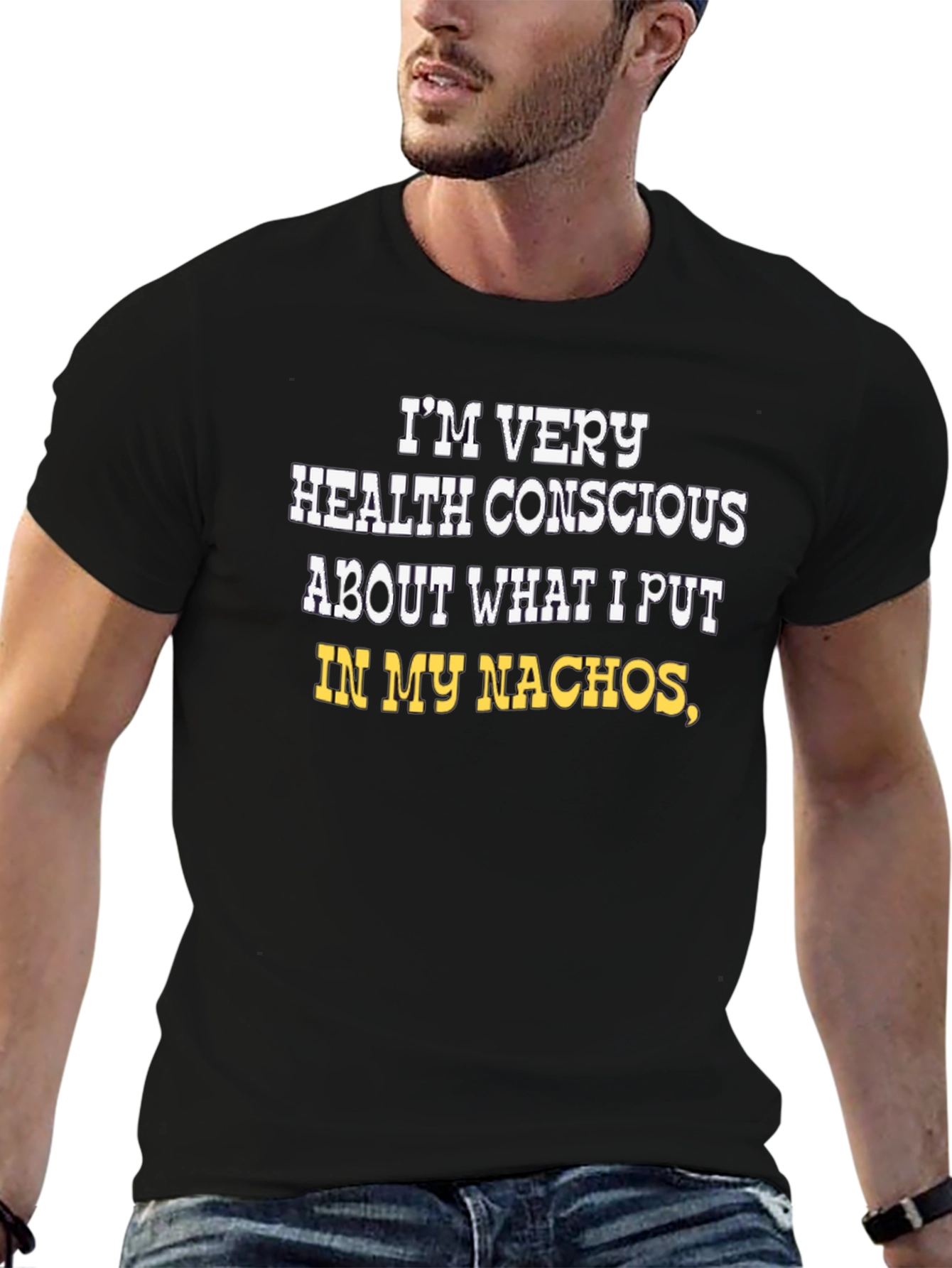 Health Conscious Nachos Graphic Tee