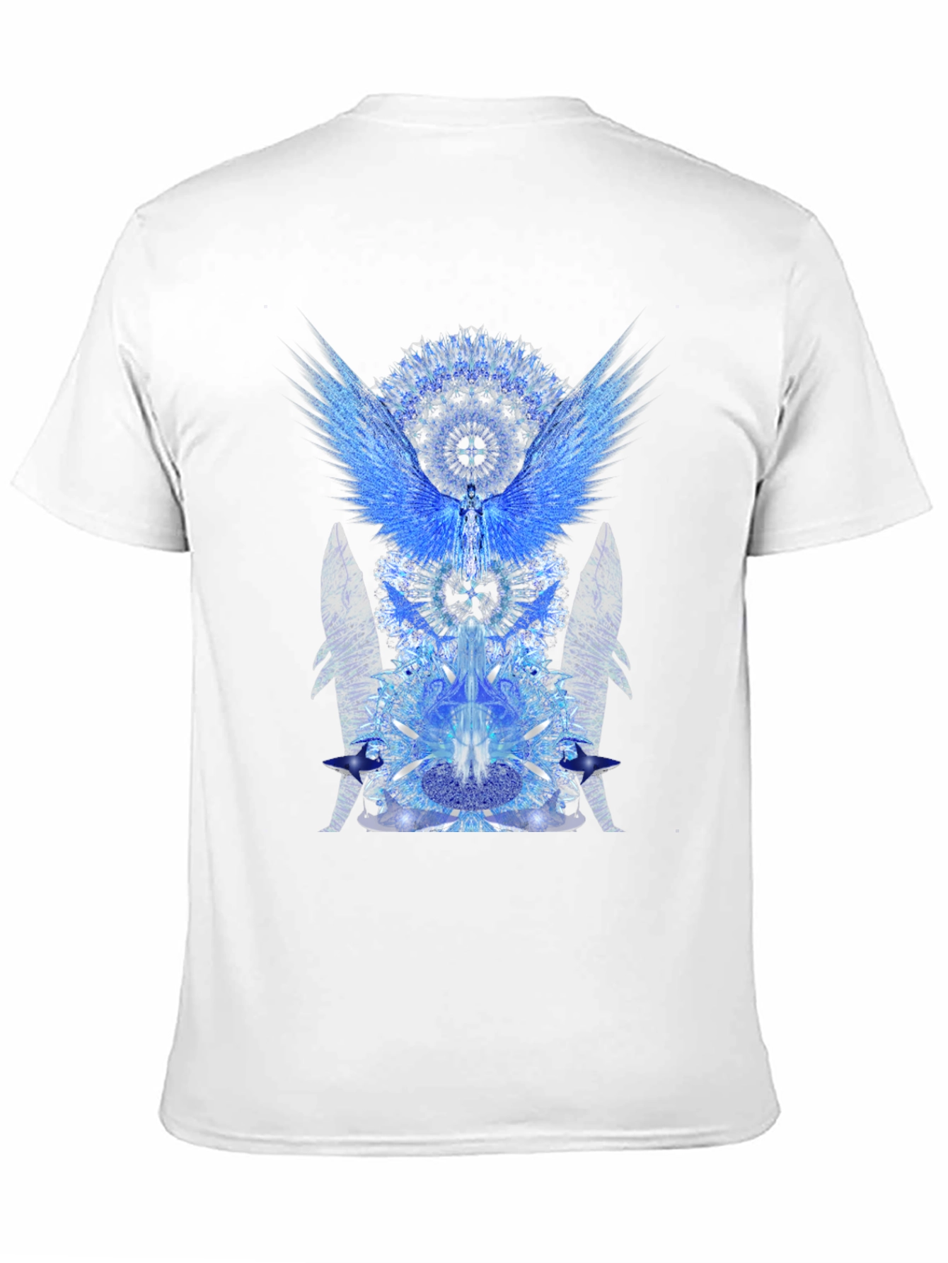 Celestial Wings Graphic Tee - Black