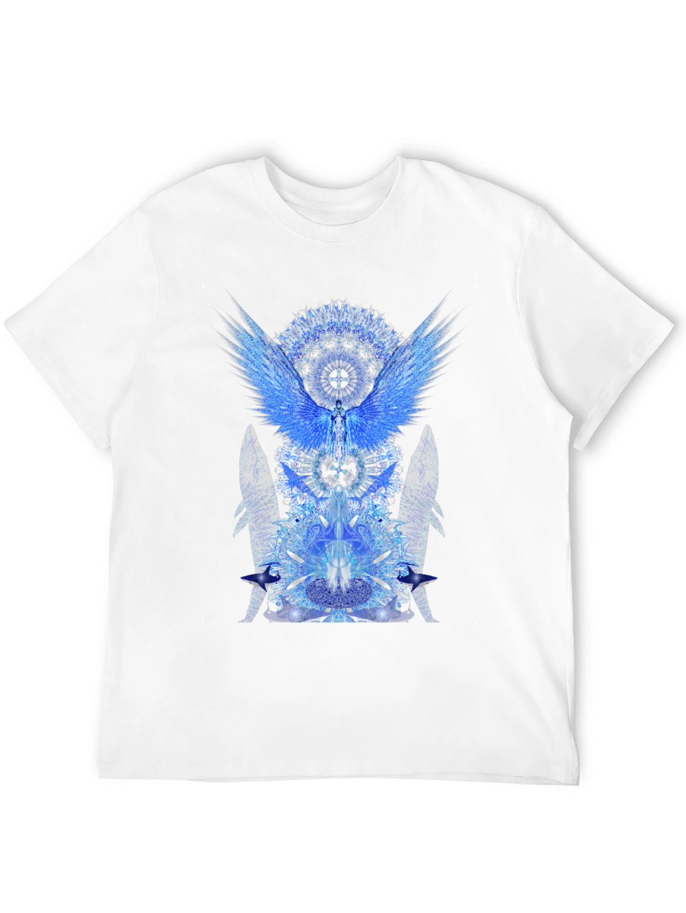 Celestial Wings Graphic Tee - Black