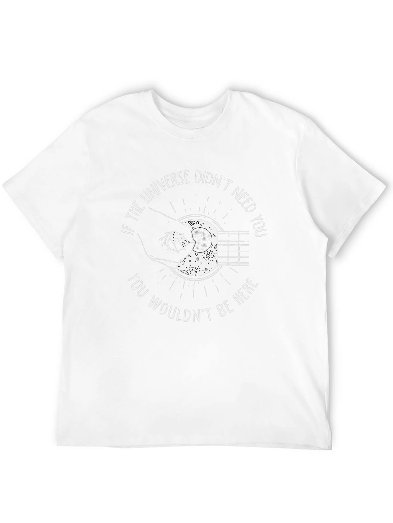 Universe Needed You Black T-Shirt