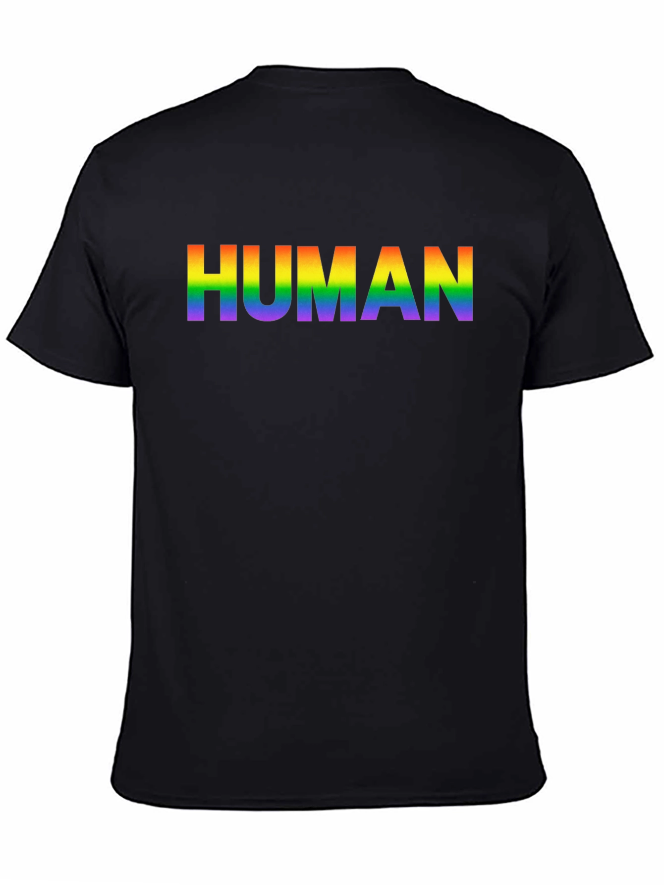 Rainbow Human Pride T-Shirt