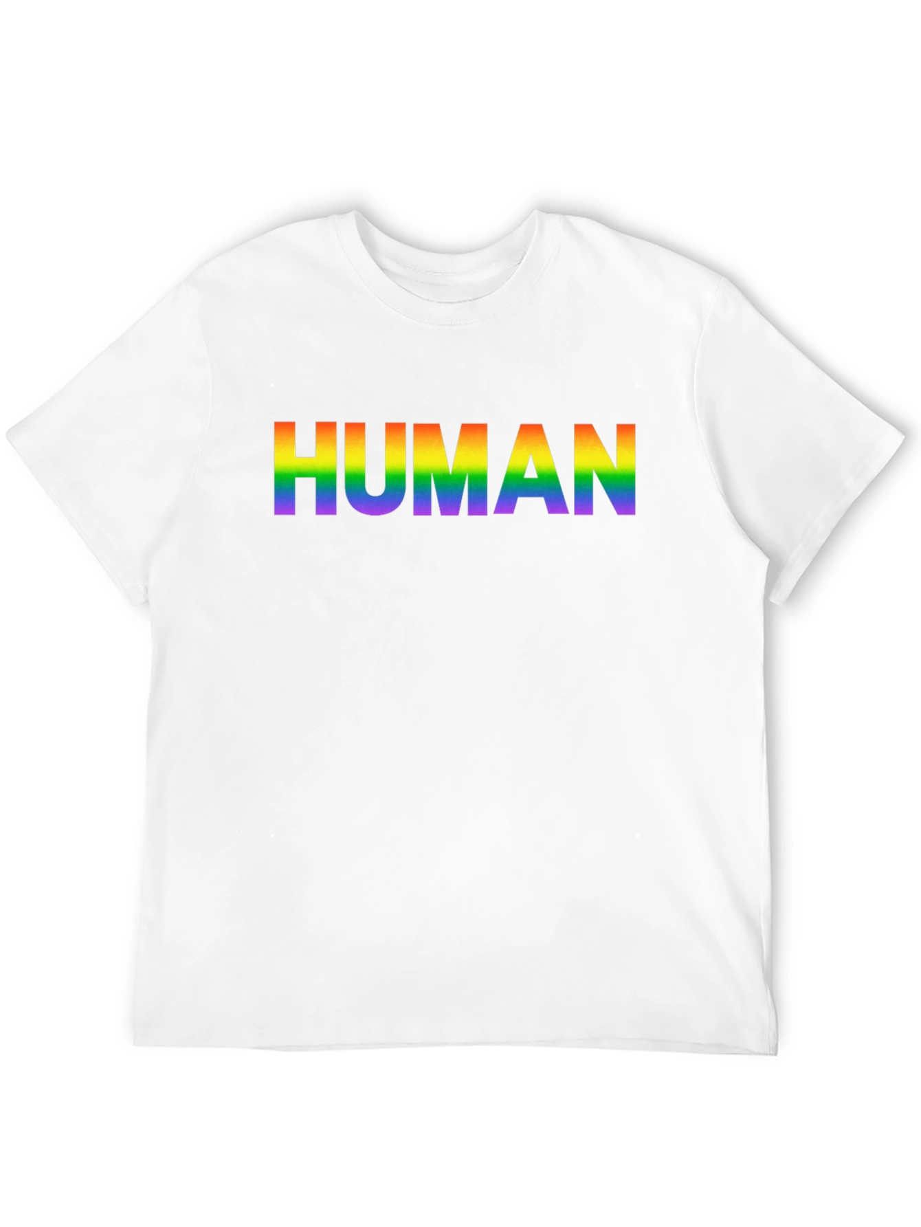 Rainbow Human Pride T-Shirt