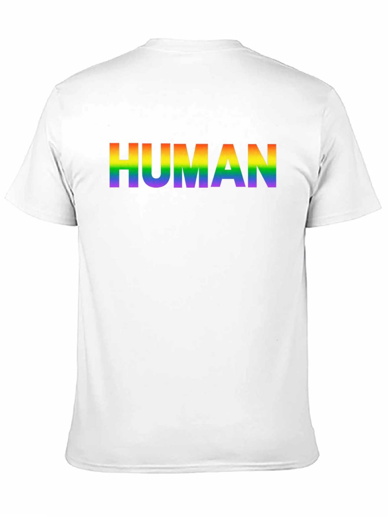 Rainbow Human Pride T-Shirt