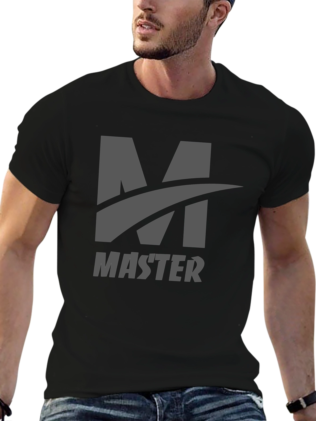 Master Graphic T-Shirt - Premium Black Tee
