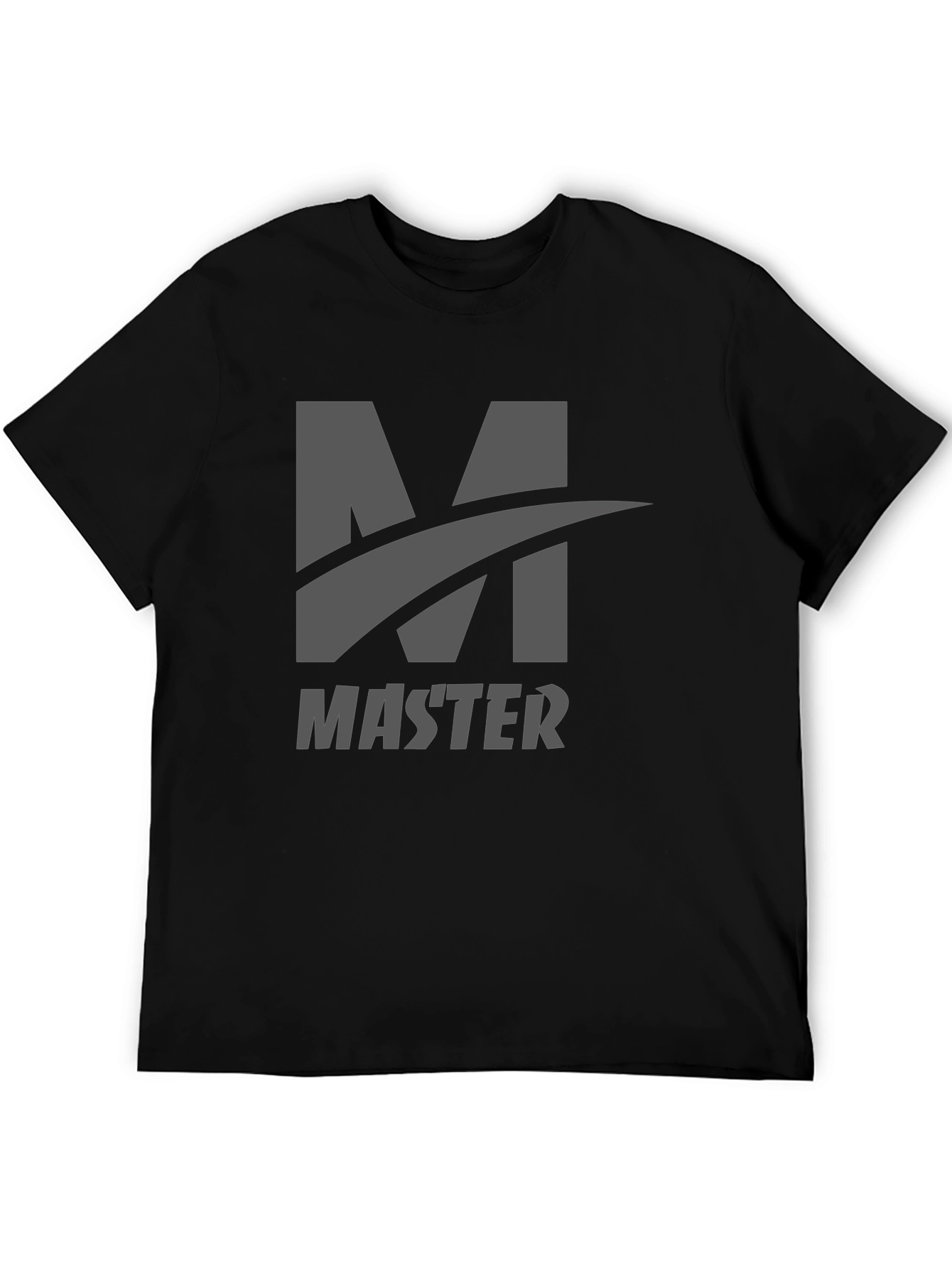 Master Graphic T-Shirt - Premium Black Tee