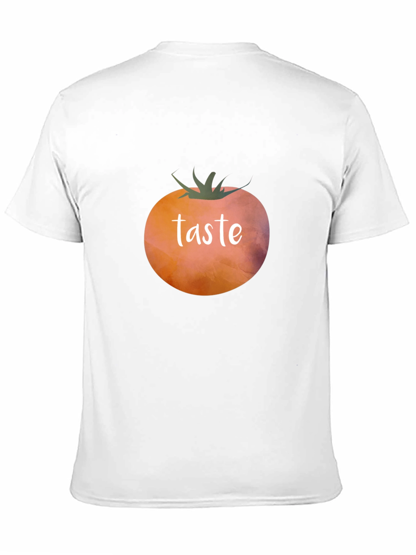 Taste Tomato Graphic Tee - Black Cotton Casual Shirt