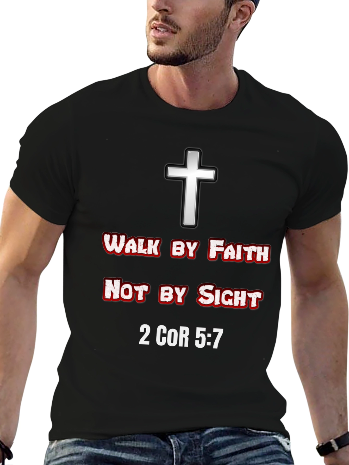 Walk by Faith T-Shirt - Christian Apparel