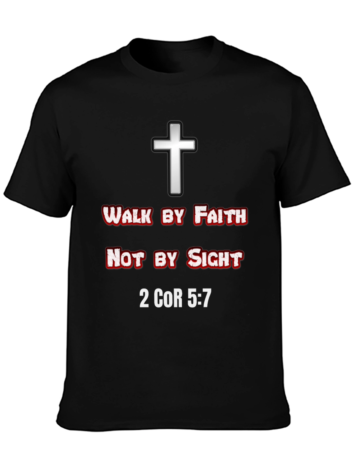 Walk by Faith T-Shirt - Christian Apparel