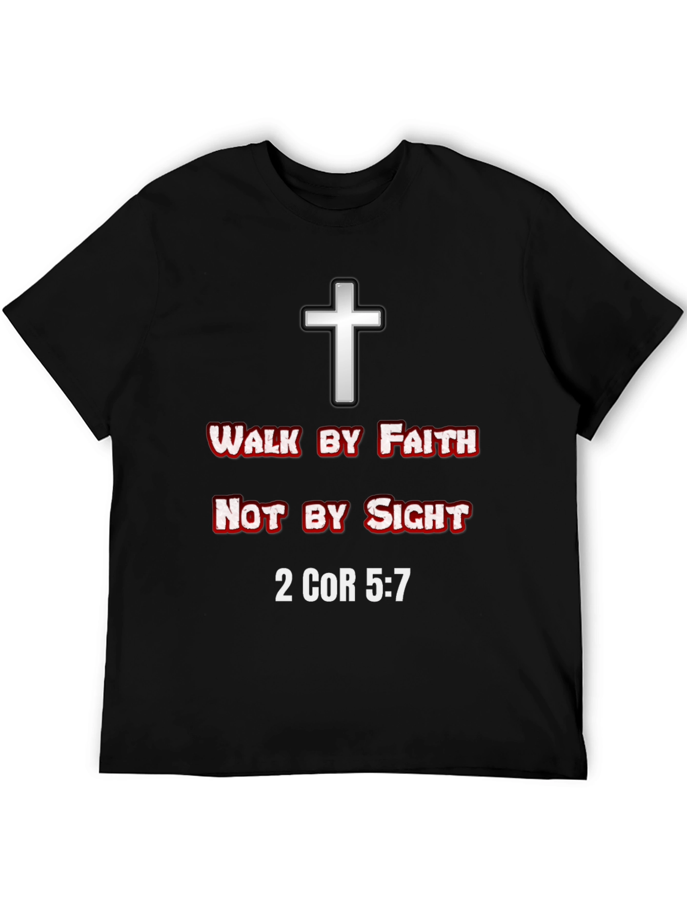 Walk by Faith T-Shirt - Christian Apparel