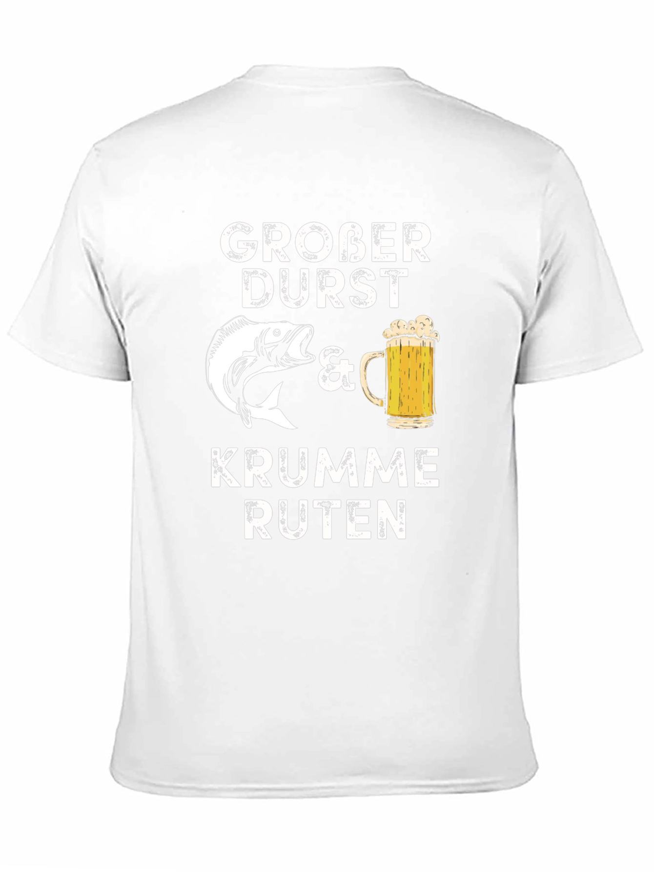 Grober Durst Fishing & Beer T-Shirt