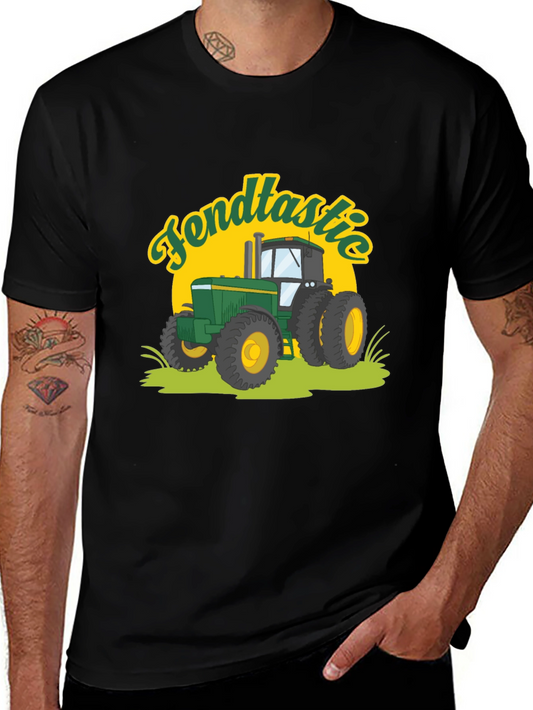 Fendtastic Tractor Graphic Tee - Black