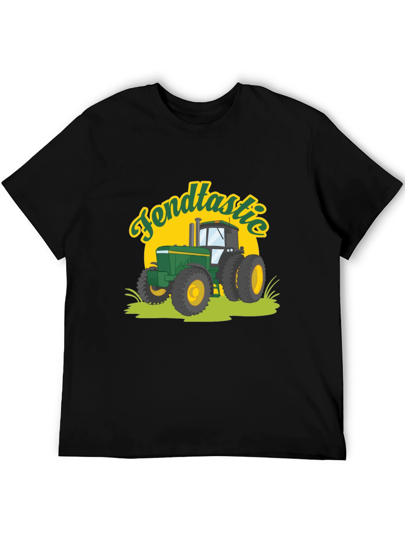 Fendtastic Tractor Graphic Tee - Black