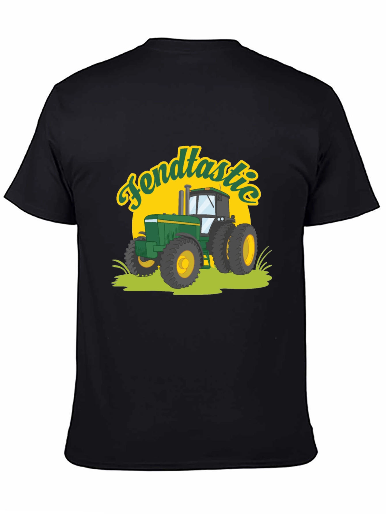 Fendtastic Tractor Graphic Tee - Black