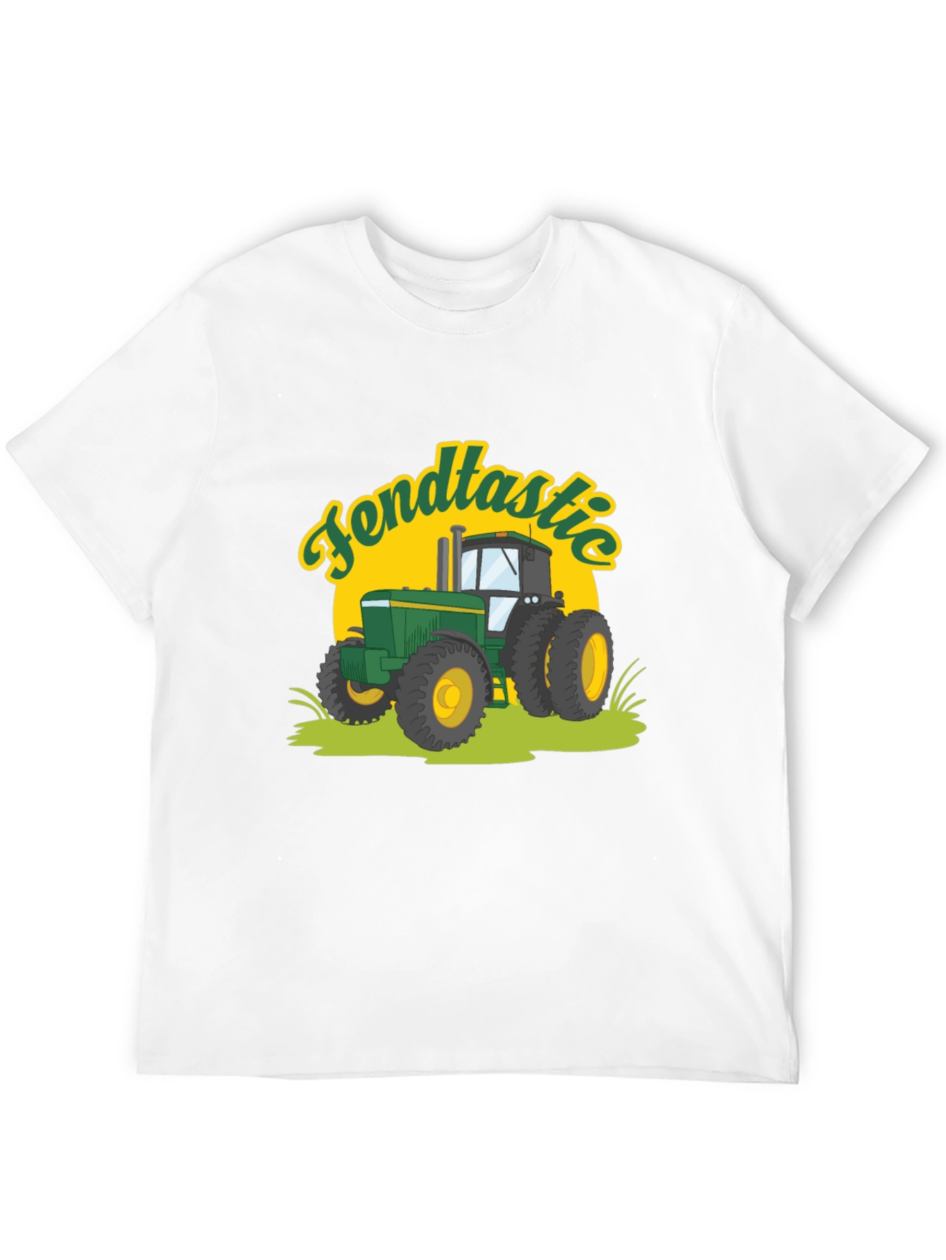 Fendtastic Tractor Graphic Tee - Black