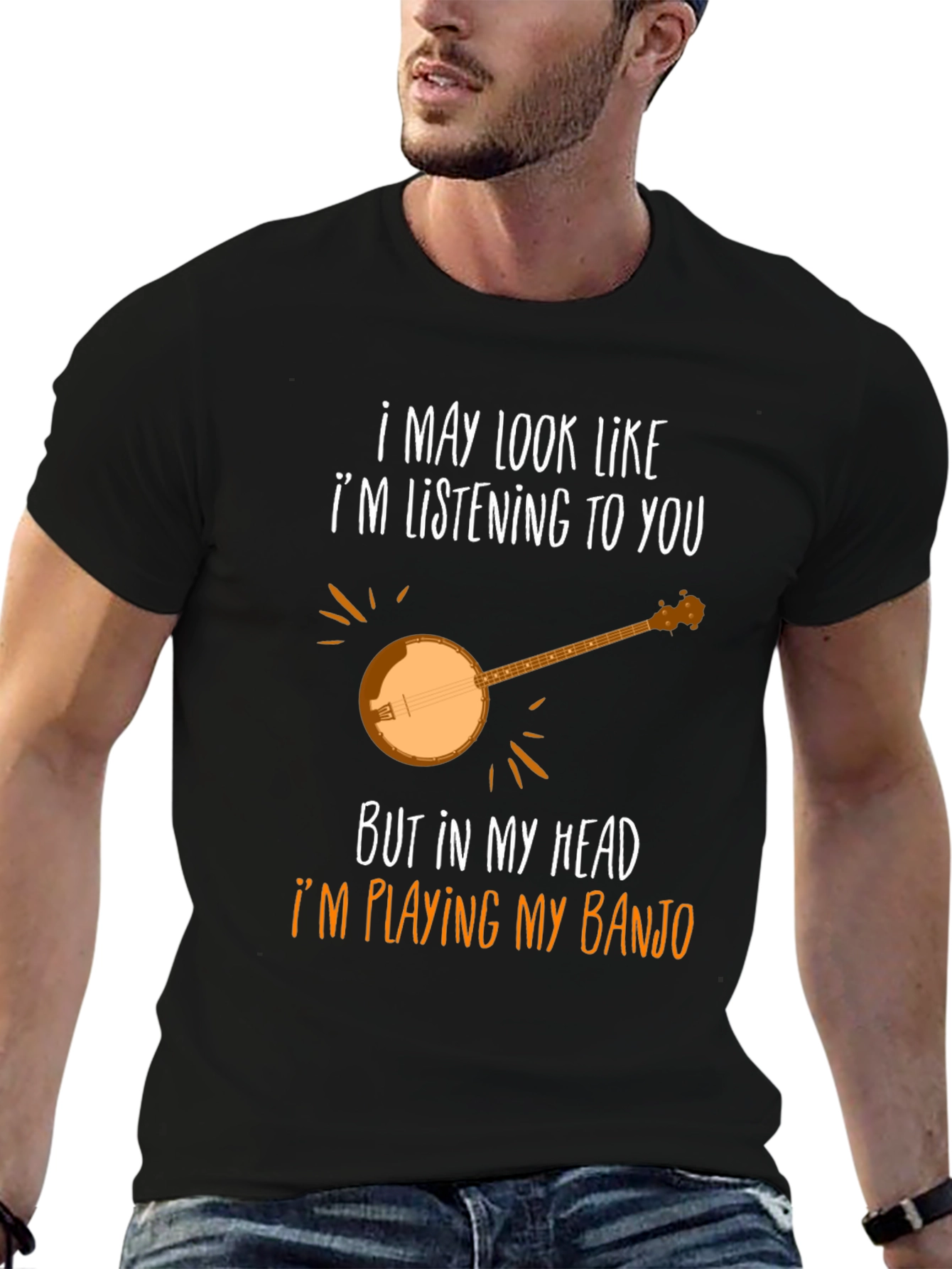 Funny Banjo Player T-Shirt