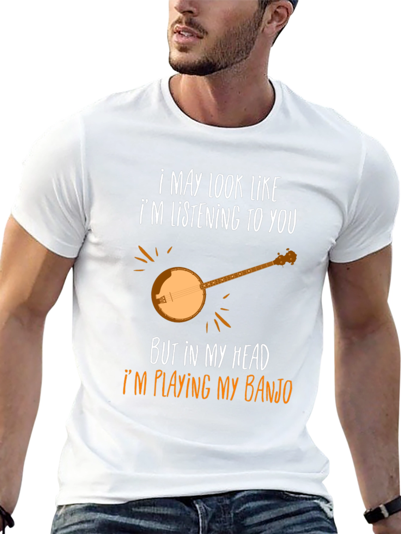 Funny Banjo Player T-Shirt