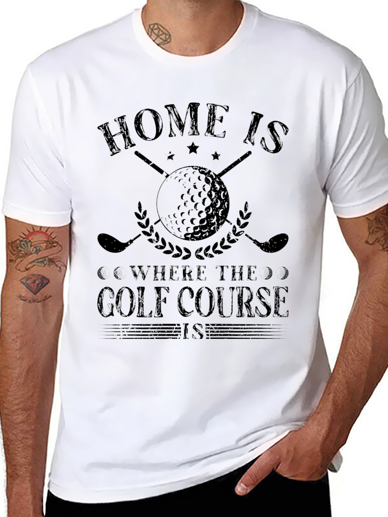 Golf Course Home T-Shirt