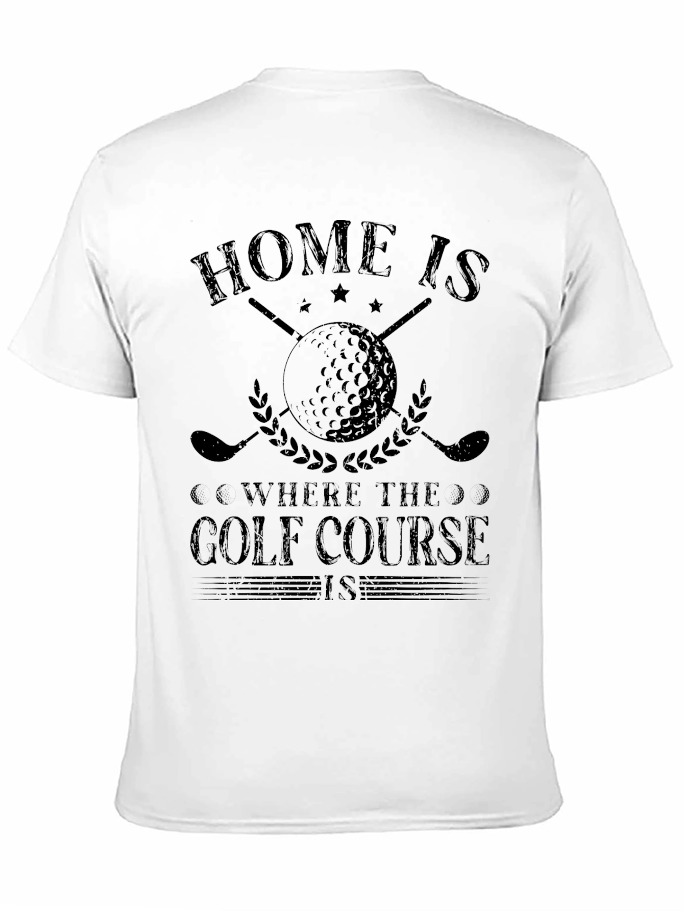 Golf Course Home T-Shirt