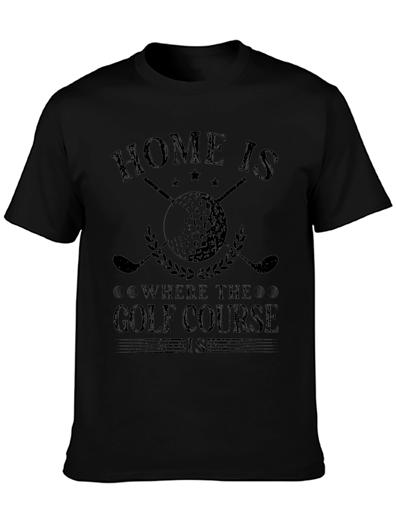 Golf Course Home T-Shirt