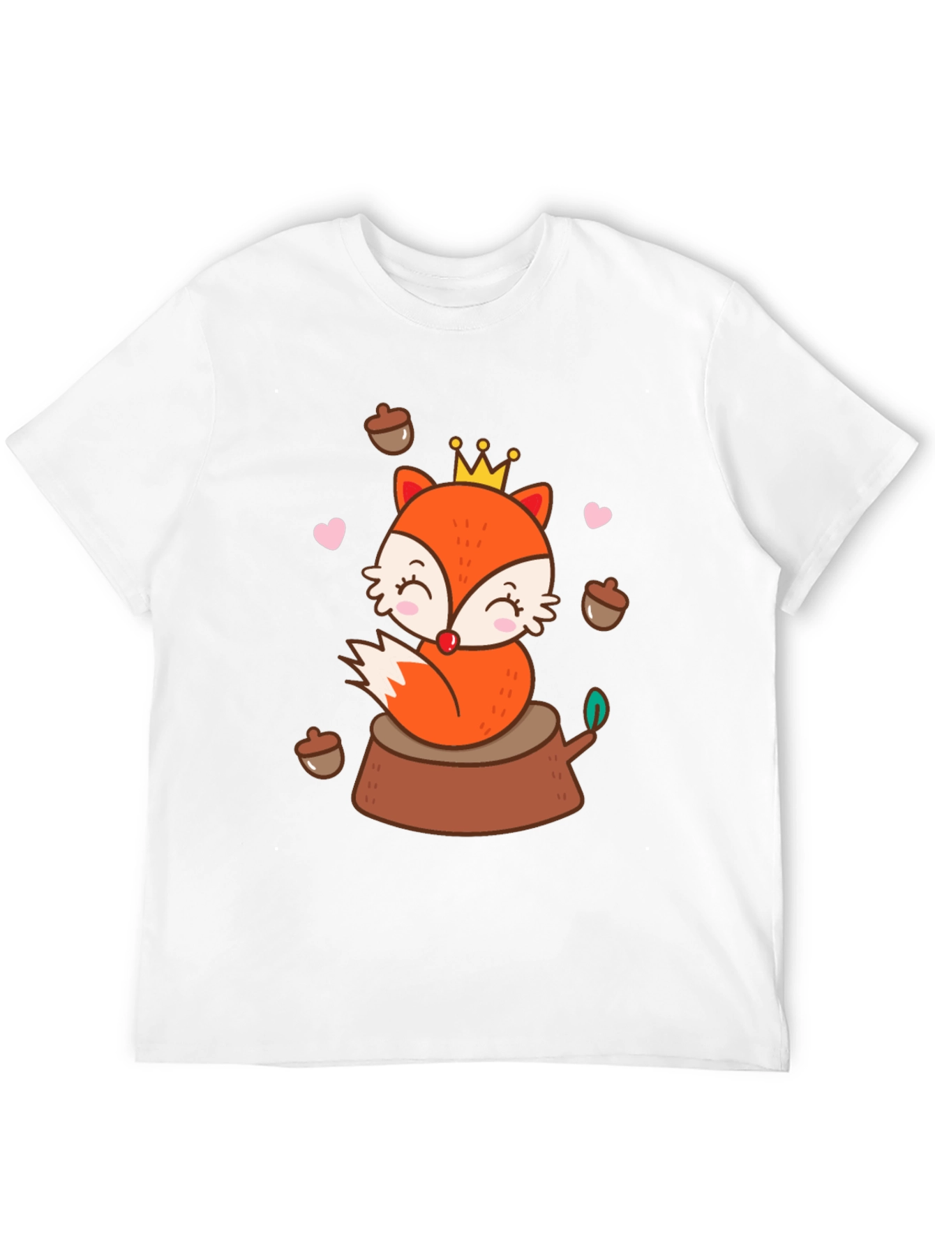 Cute Cartoon Fox T-Shirt