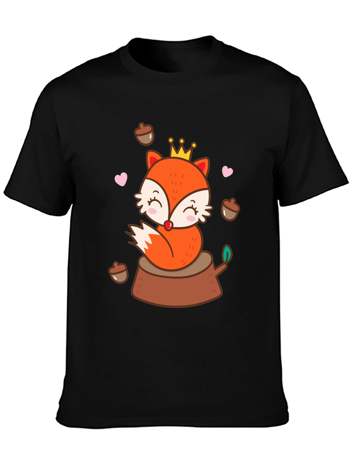 Cute Cartoon Fox T-Shirt