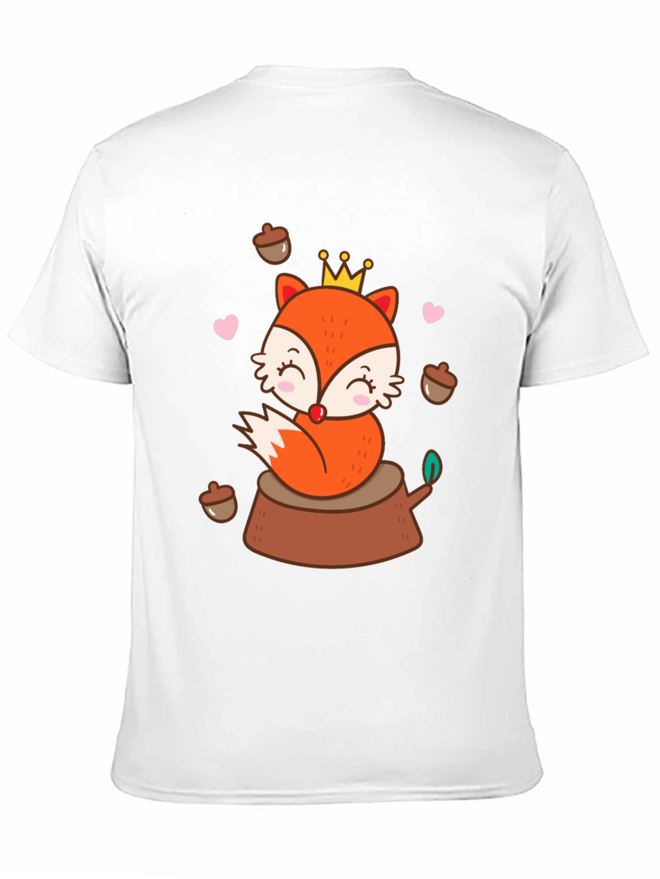 Cute Cartoon Fox T-Shirt